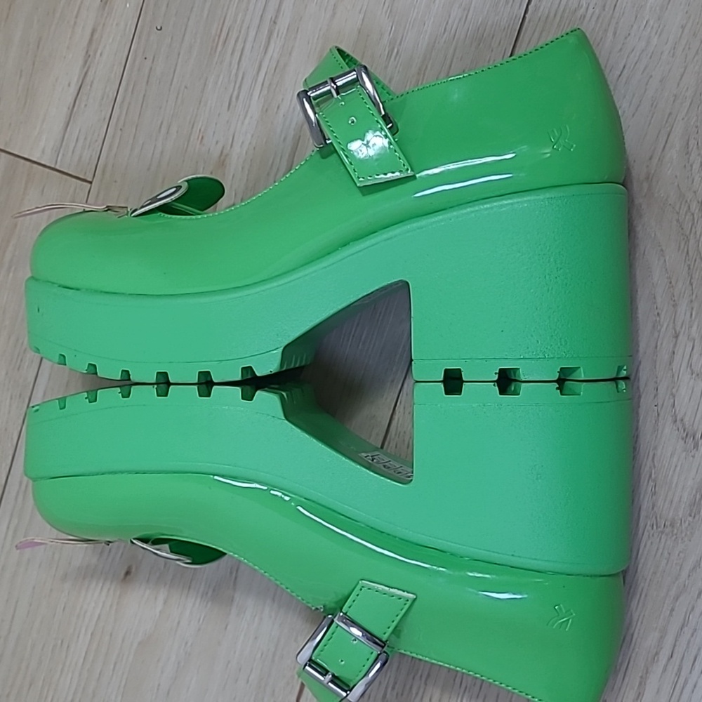 Koi TIRA MARY JANE SHOES ‘CHEEKY FROG EDITION’ women’s size US 8 EU 39 - Picture 13 of 14